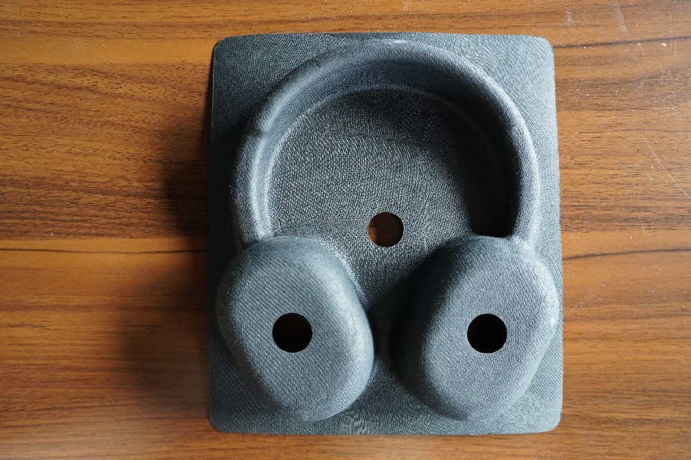 全包耳機黑色濕壓紙托